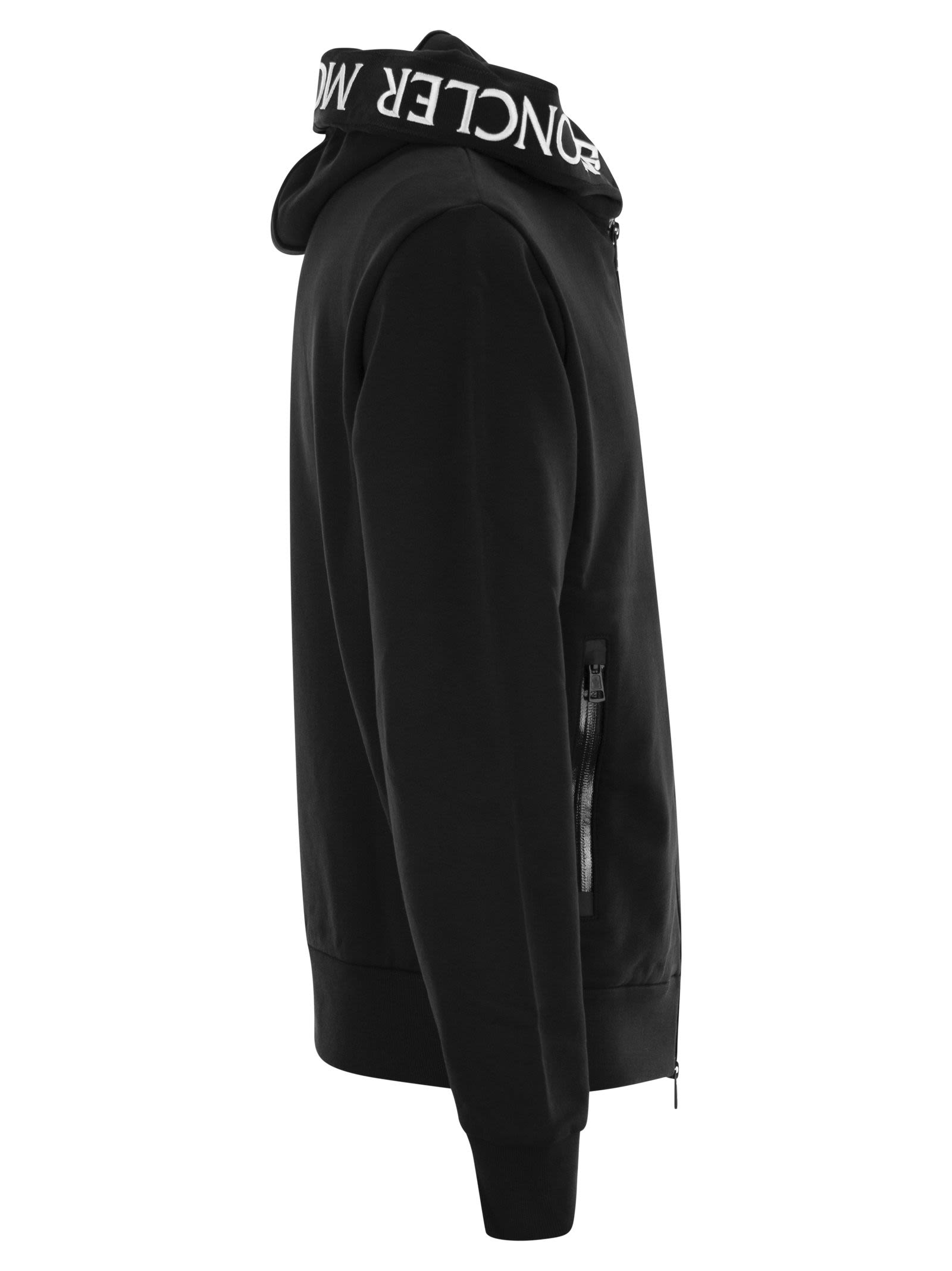 Moncler Hoodie With Zip And Logo – Balardi