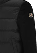 Wyściełany kardigan z kapturem Moncler