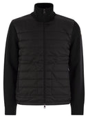 Cárdigan de lana acolchada de Moncler