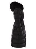 Moncler Boedic Long Down Jacket met kap
