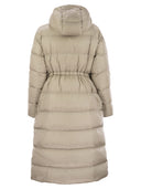 Moncler Boulogne سترة طويلة قابلة للعكس