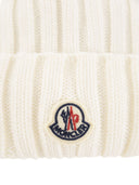 Moncler Wool Cap With Pom Pom