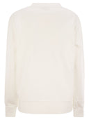 Moncler Logo Sweatshirt With Crystals
