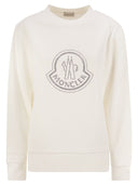 Moncler Logo Sweatshirt With Crystals