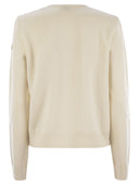 Moncler polstret uld cardigan