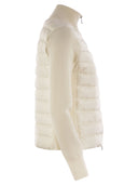 Cardigan in lana imbottita moncler
