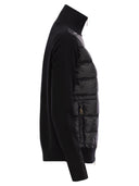Cárdigan de lana acolchada de Moncler