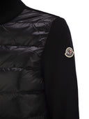 Cárdigan de lana acolchada de Moncler