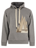 Moncler Grenoble Logo Printed Hoodie