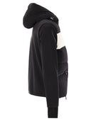 Sudadera acolchada de Moncler Grenoble con cremallera