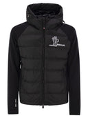 Sudadera acolchada de Moncler Grenoble con cremallera