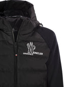 Sudadera acolchada de Moncler Grenoble con cremallera