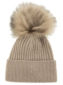 Tapa de cachemira Grenoble Moncler con Pom Pom