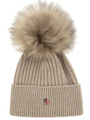 Tapa de cachemira Grenoble Moncler con Pom Pom