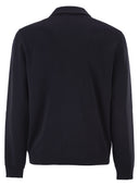 Autry Knitted Jacket With Buttons And Side Stripes
