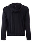 Herno Stretch Techno Nylon Bomber Jacket