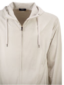 Herno Stretch Techno Nylon Bomber Jacket