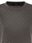 Fabiana Filippi Jersey T -Shirt mit überall Stickerei