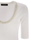 Fabiana Filippi Ribbed Jersey T Shirt