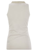 Fabiana Filippi Ribbed Jersey Tank Top