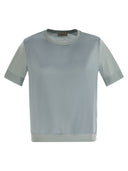 Herno Lyocell And Cotton T Shirt