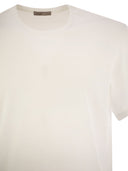 Herno Resort T -Shirt in Baumwoll- und leichter Stretch -Nylon