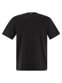 Herno Resort T Shirt In Cotton And Light Stretch Nylon
