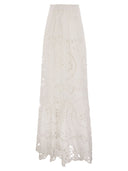 Mc2 Saint Barth Jenny Sangallo Lace Long Skirt