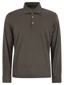 Herno Resort Polo Shirt in Soft Wool Knit