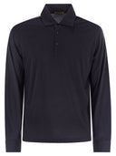 Herno Resort Polo Shirt in Soft Wool Knit