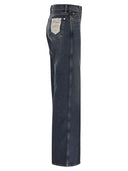 7 For All Mankind Lotta Bay Mid High Waisted Jeans
