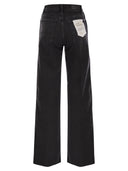 7 pour tous les jeans à taille haute de l'humanité Lotta