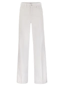 7 per tutti i jeans svasati in alto in lino in lino in lino