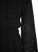 Mc2 Saint Barth Women's Short Cotton Lace Sangallo Sleepsuit