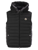 Moncler Bourget Hooded Down Padded Gilet
