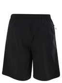 Moncler Shorts With Logo Patch