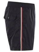 Moncler Swim Shorts With Tricolour Trim
