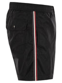 Moncler Swim Shorts With Tricolour Trim