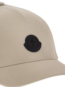 Moncler Cotton Gabardine Baseball Cap