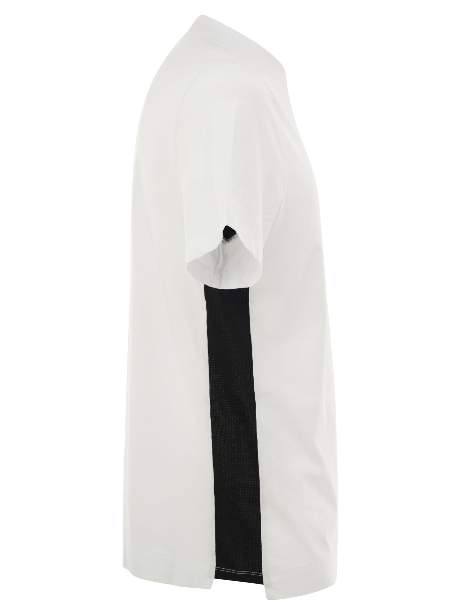 Moncler katoenen logo t -shirt