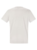 Moncler Cotton T Shirt With Logo Patch Set Of 3