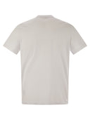 Moncler T Shirt With Flocked Cotton Logo