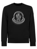 Moncler Sweatshirt mit schattiertem Logo