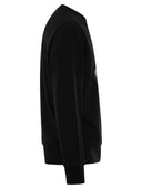 Moncler Sweatshirt mit schattiertem Logo