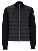 Moncler Padded Cotton Cardigan With Zip