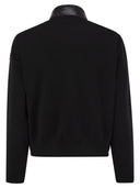 Moncler Padded Wool Cardigan With Zipper