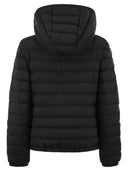 Moncler Hede corta giacca con cappuccio
