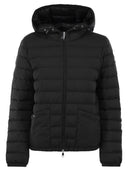 Moncler Hede corta giacca con cappuccio