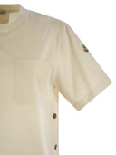 Moncler Cotton T Shirt With Pocket