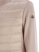 Moncler Padded Wool Cardigan With Zip